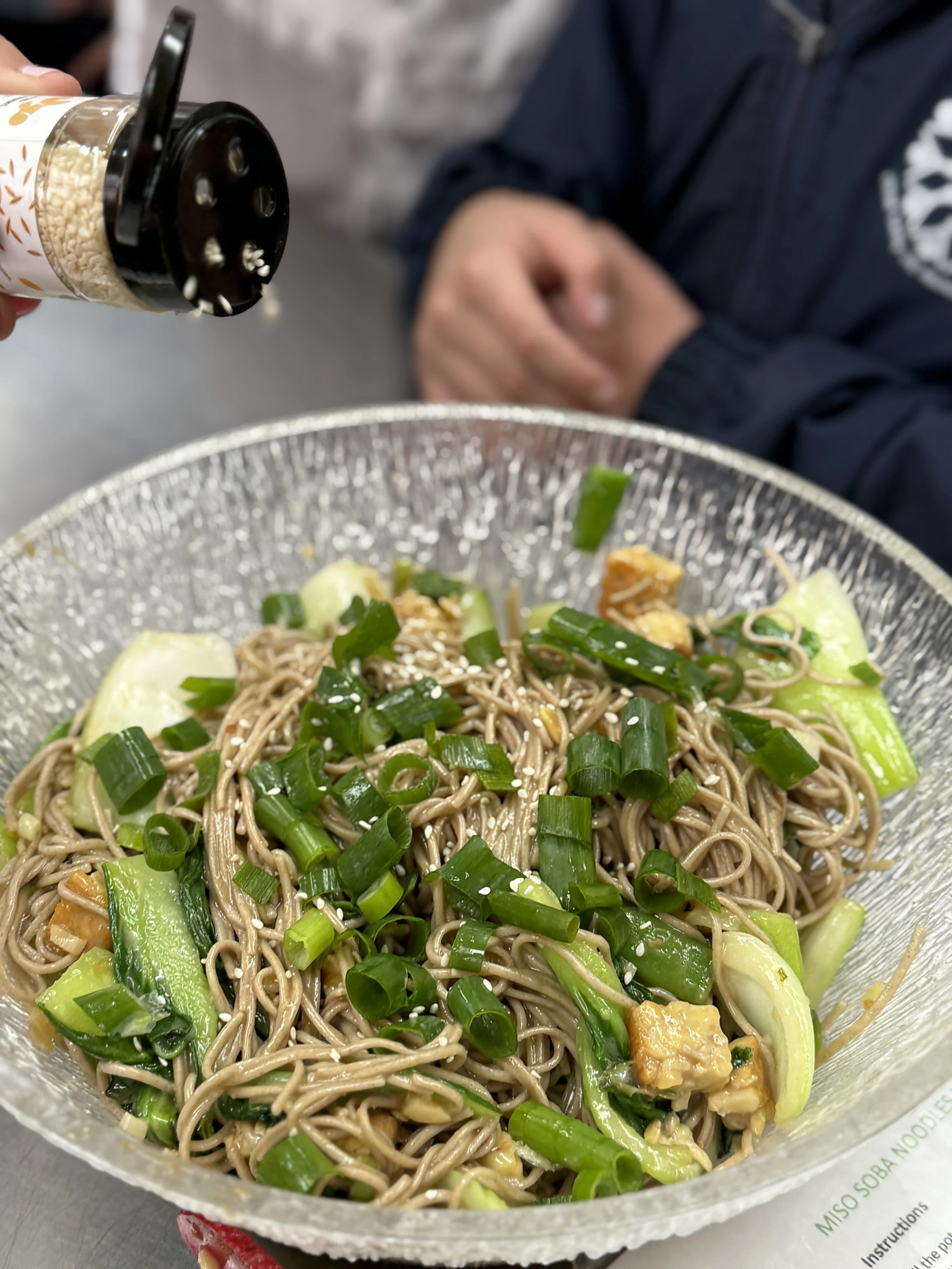 Miso Soba Noodles with Tempeh — Apples to Zucchini Cooking School